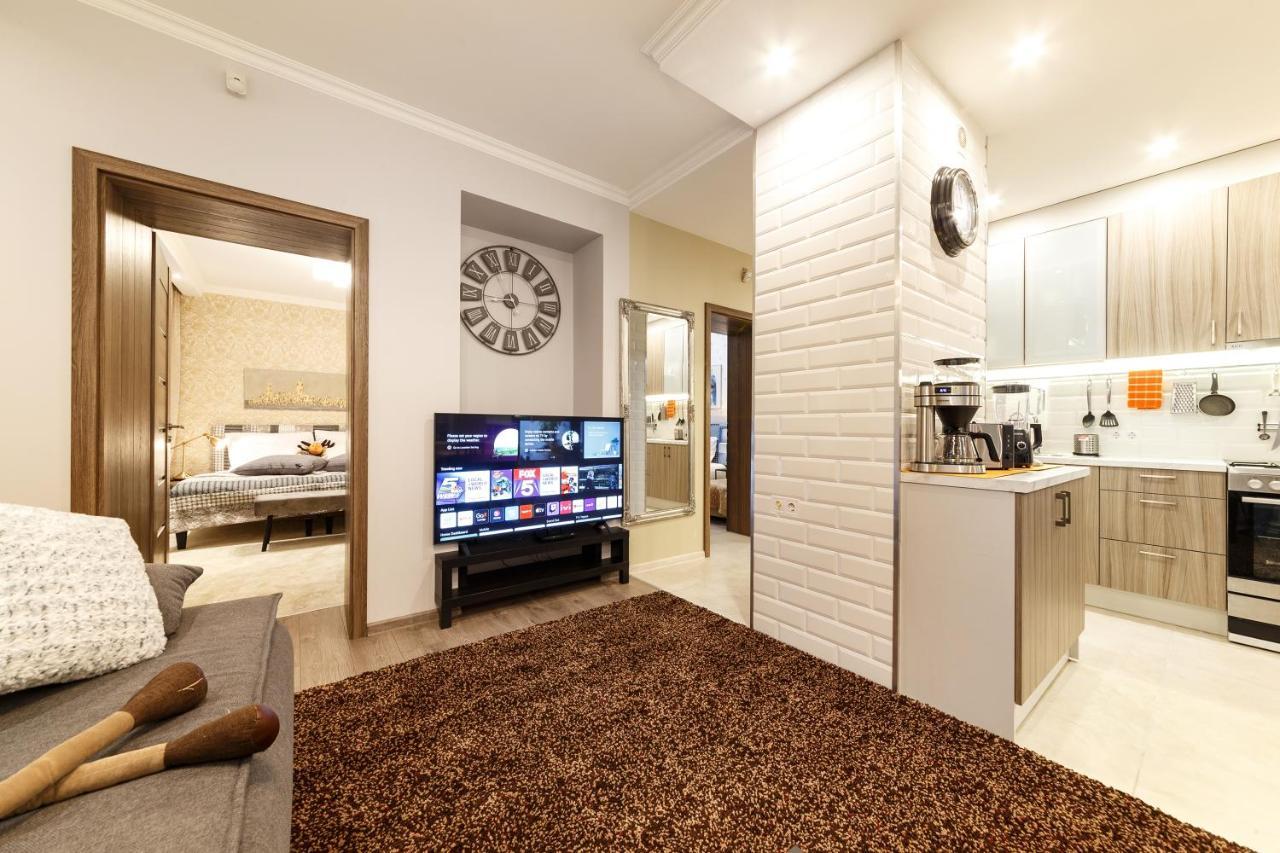 Parkcosylux Two Bedrooms Apart Free Parking リガ エクステリア 写真
